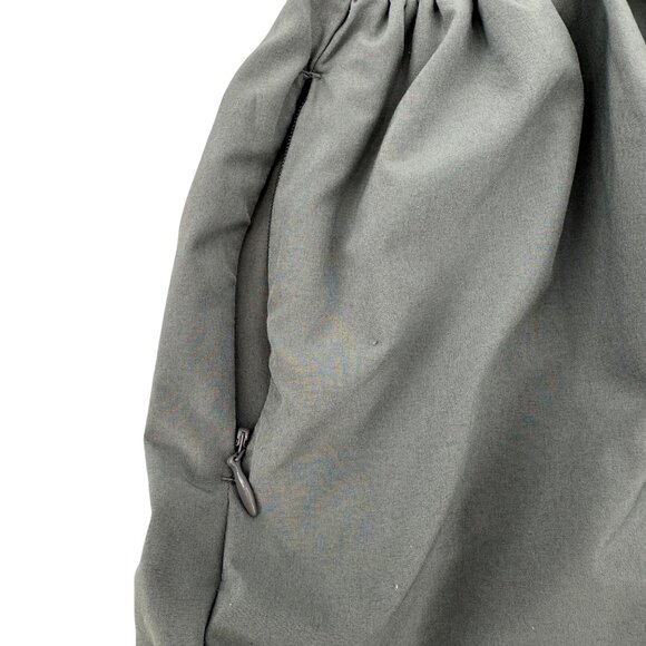 Athleta Womens Gray Lightweight Pockets Smocked Waist Flowy Skort Size M - Picture 5 of 10